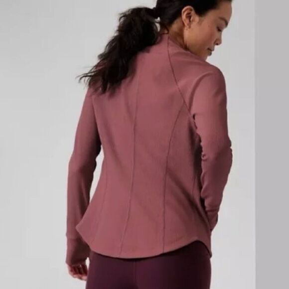 ATHLETA Salutation Jacket Tawny Rose Size XXS - Picture 3 of 10